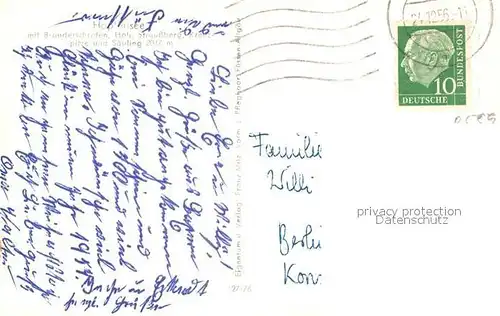 AK / Ansichtskarte Hopfensee mit Branderschrofen Hohem Straussberg Kreuzspitze und Saeuling Hopfensee