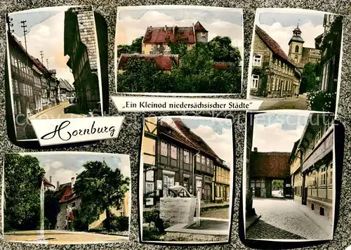 AK / Ansichtskarte Hornburg_Wolfenbuettel Orts und Teilansichten Hornburg Wolfenbuettel