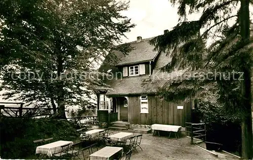 AK / Ansichtskarte Hundelshausen_Witzenhausen Gasthaus Roter See Hundelshausen