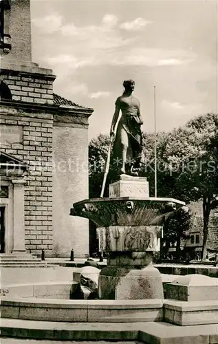 AK / Ansichtskarte Husum_Butjadingen Tine Brunnen Husum Butjadingen