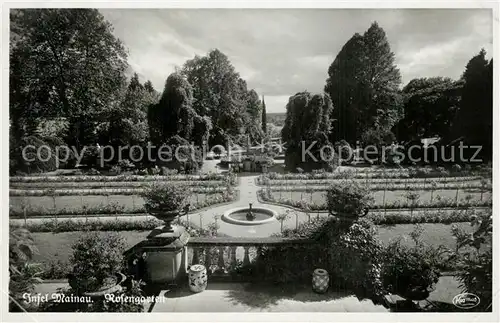 AK / Ansichtskarte Insel_Mainau Rosengarten Insel Mainau