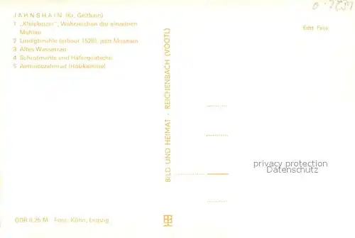 AK / Ansichtskarte Jahnshain Kleiekotzer Wahrzeichen der einzelnen Muehlen Lindigtmuehle  Jahnshain