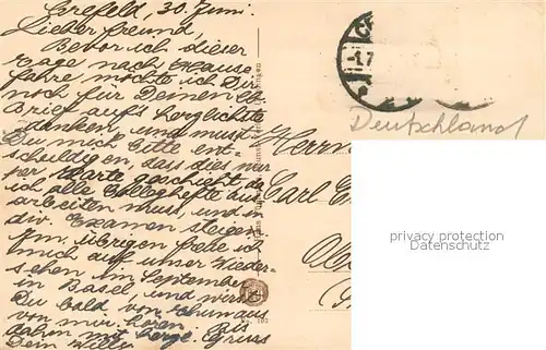 AK / Ansichtskarte Kaiserswerth Burgruine Kaiserswerth