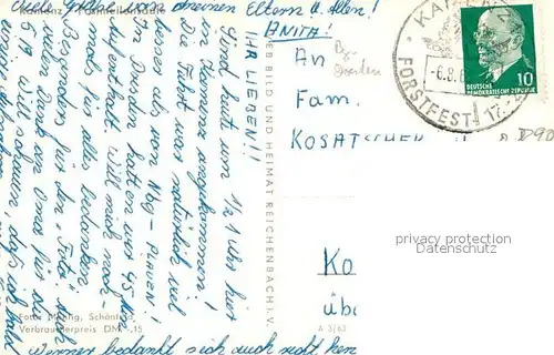 AK / Ansichtskarte Kamenz_Sachsen Postmeilensaeule Kamenz Sachsen