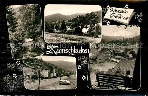 AK / Ansichtskarte Kamschlacken Die Soese Riefenbeek Kamschlacken Ortspartie Kamschlacken