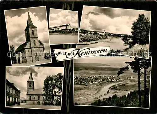 AK / Ansichtskarte Kemmern Kirchen Landschaftspanorama Kemmern