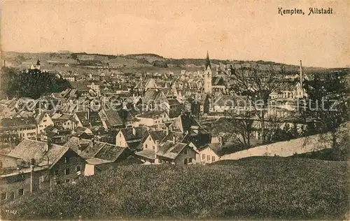 AK / Ansichtskarte Kempten_Allgaeu Altstadt Kempten Allgaeu