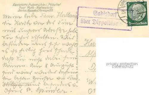 AK / Ansichtskarte Kipsdorf  Kipsdorf