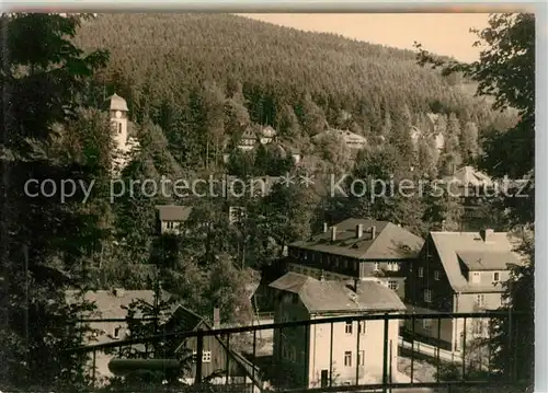 AK / Ansichtskarte Kipsdorf Teilansicht Kurort im Erzgebirge Handabzug Kipsdorf