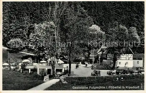 AK / Ansichtskarte Kipsdorf Gaststaette Putzmuehle Kipsdorf