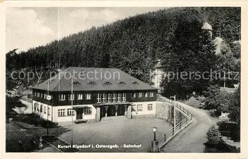 AK / Ansichtskarte Kipsdorf Bahnhof Kipsdorf