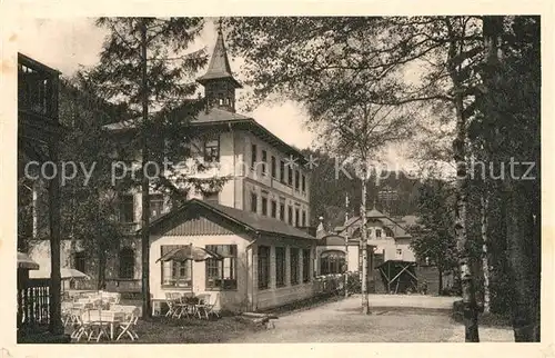 AK / Ansichtskarte Kipsdorf Kurhaus Fuerstenhof Kipsdorf