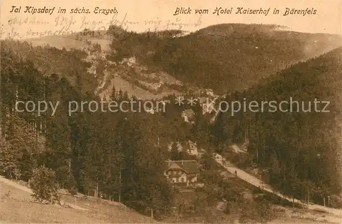 AK / Ansichtskarte Kipsdorf Hotel Kaiserhof Kipsdorf