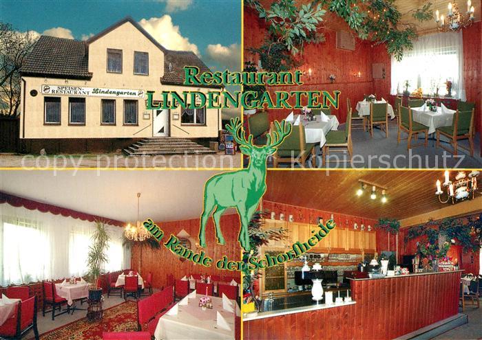 AK / Ansichtskarte Klosterfelde Restaurant Lindengarten Gastraeume