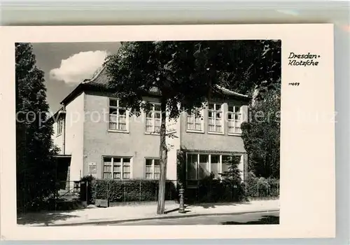 AK / Ansichtskarte Klotzsche Bettenstation DRK Klotzsche