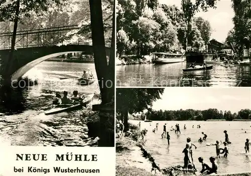 AK / Ansichtskarte Koenigs Wusterhausen Neue Muehle Koenigs Wusterhausen