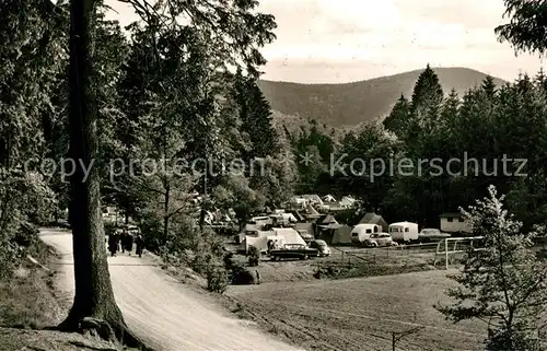 AK / Ansichtskarte Langelsheim Gasthaus Tannengrund Campingplatz Langelsheim