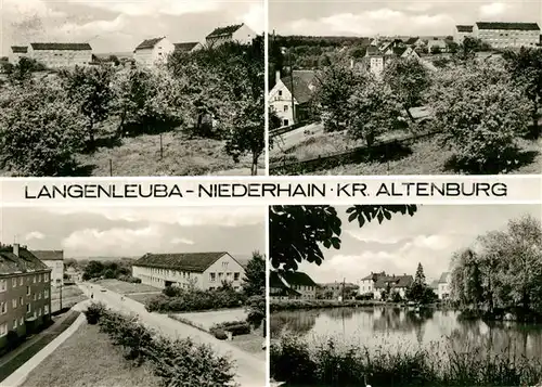 AK / Ansichtskarte Langenleuba Niederhain Panoramen Langenleuba Niederhain