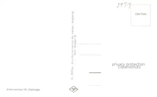 AK / Ansichtskarte Langenneufnach Panorama Pfarrkirche Familienbad Unterrothan Mickhausen Langenneufnach