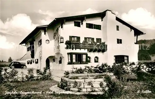 AK / Ansichtskarte Langenschwand Sporthotel Sorgschrofen Langenschwand