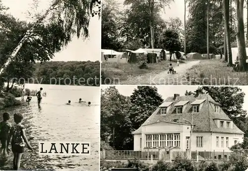 AK / Ansichtskarte Lanke Liepnitzsee Zeltplatz Kinderheim Lanke
