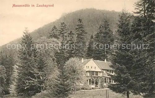 AK / Ansichtskarte Lauchagrund Massenmuehle Lauchagrund