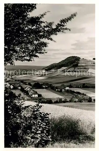 AK / Ansichtskarte Lauenberg_Solling Blick auf den Grabenberg Lauenberg Solling