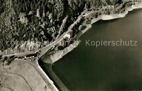 AK / Ansichtskarte Lauterberg_Bad Fliegeraufnahme Gaststaette Odertalsperre Harz Lauterberg_Bad