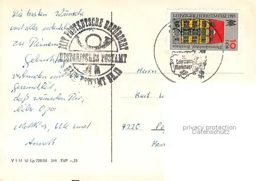 AK / Ansichtskarte Leipzig Markttage  Leipzig