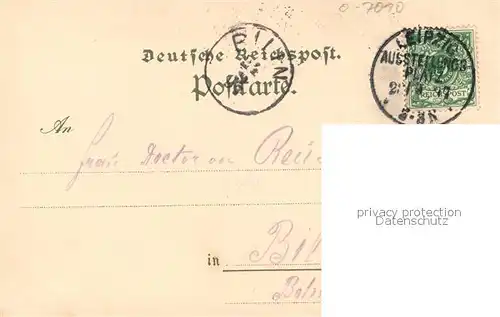 AK / Ansichtskarte Leipzig Mendebrunnen Leipzig