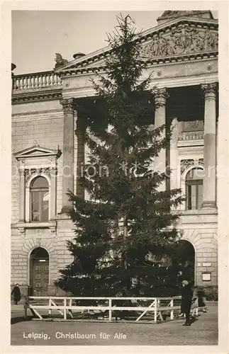 AK / Ansichtskarte Leipzig Christbaum fuer alle Leipzig