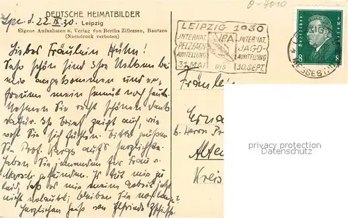 AK / Ansichtskarte Leipzig Das Naundoerfchen Leipzig