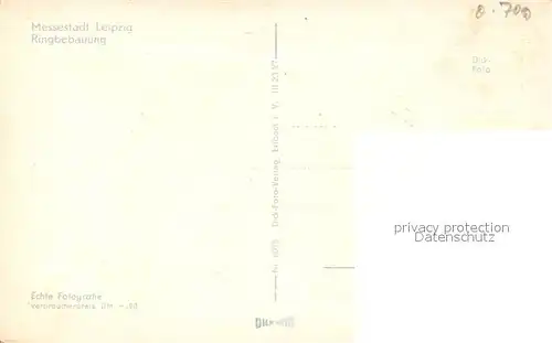 AK / Ansichtskarte Leipzig Ringbebauung Leipzig