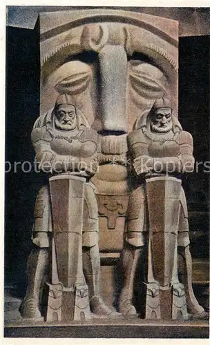 AK / Ansichtskarte Leipzig Voelkerschlachtdenkmal Kryptapfeiler Leipzig