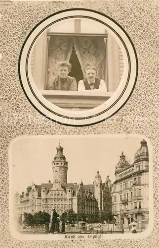 AK / Ansichtskarte Leipzig Neues Rathaus Leipzig