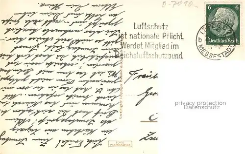 AK / Ansichtskarte Leipzig Burgstrasse Thueringer Hof Leipzig