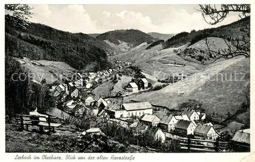 AK / Ansichtskarte Lerbach_Harz Blick von der alten Harzstrasse Lerbach Harz