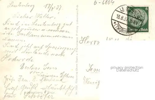 AK / Ansichtskarte Leutenberg_Thueringen Panorama Leutenberg Thueringen