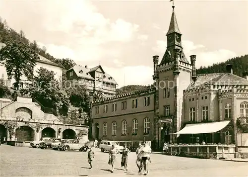 AK / Ansichtskarte Leutenberg_Thueringen Marktplatz Leutenberg Thueringen