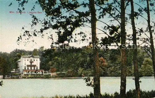 AK / Ansichtskarte Liepnitzsee Villa am See Wilhelm Schmidt Liepnitzsee