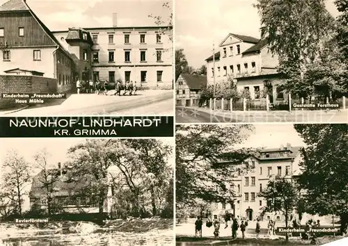 AK / Ansichtskarte Lindhardt Kinderheim Freundschaft Haus Muehle Gaststaette Forsthaus  Lindhardt