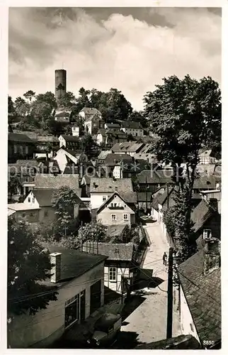 AK / Ansichtskarte Lobenstein_Bad Panorama von der Engelsburg Lobenstein_Bad