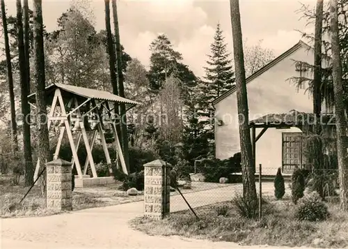 AK / Ansichtskarte Lobetal Hoffnungstaler Anstalten Glockenstuhl Kapelle Lobetal