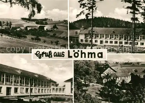 AK / Ansichtskarte Loehma_Leutenberg Stadtansichten Loehma_Leutenberg