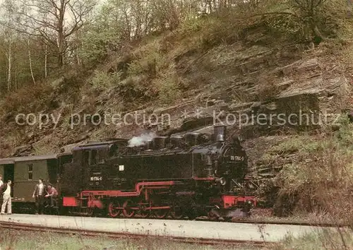 AK / Ansichtskarte Lokomotive Schmalspurbahn Freital Hainsberg Kipsdorf  