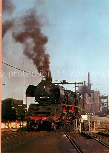 AK / Ansichtskarte Lokomotive 411273 6  