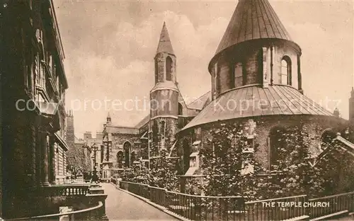 AK / Ansichtskarte London The Temple Church London