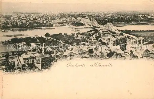 AK / Ansichtskarte Loschwitz_Blasewitz Panorama Loschwitz_Blasewitz