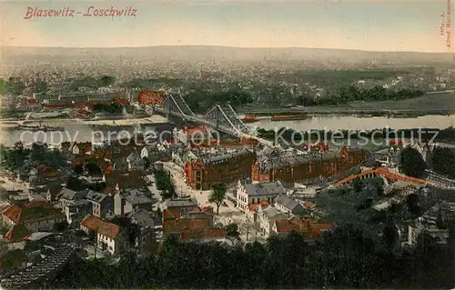 AK / Ansichtskarte Loschwitz_Blasewitz Panorama Loschwitz_Blasewitz