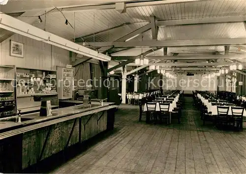 AK / Ansichtskarte Luebbenau_Spreewald HO Spreewaldgaststaette Wotschofska Saal Luebbenau Spreewald